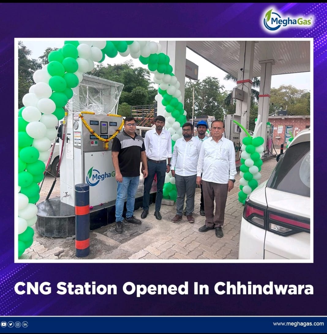 Commissioning of New CNG Station at Balaghat, Madhya Pradesh