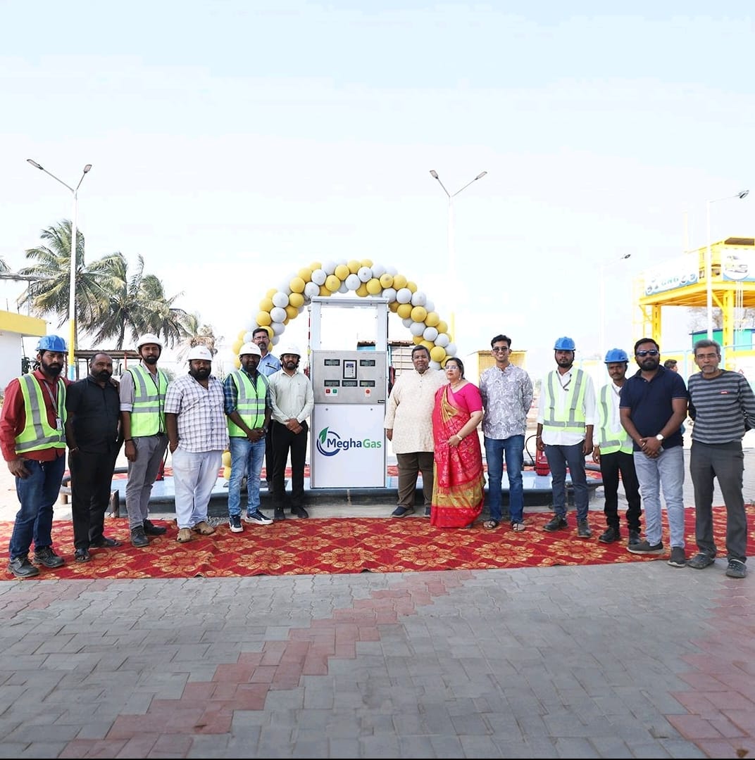 Successful Commissioning of 17th CNG Station in Belagavi District