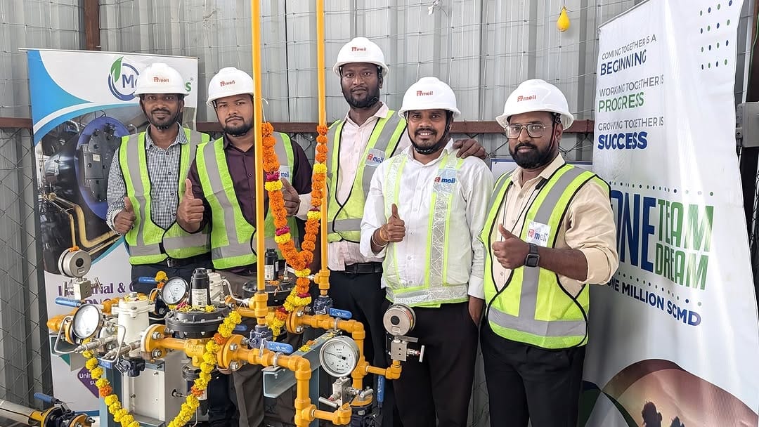 Commissioning of First Industrial PNG Connection to Craft Mine Manufacturer LLP, Jabalpur