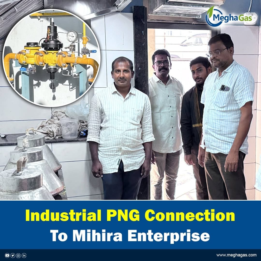 Commissioning of Industrial PNG Connection to Mihira Enterprise, Shankarpalli